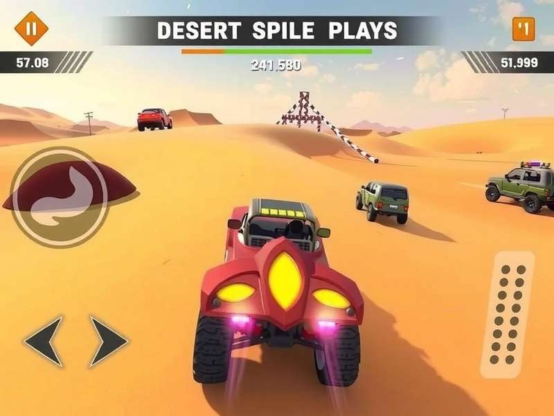 Sand Sprint Star vehicle customization options